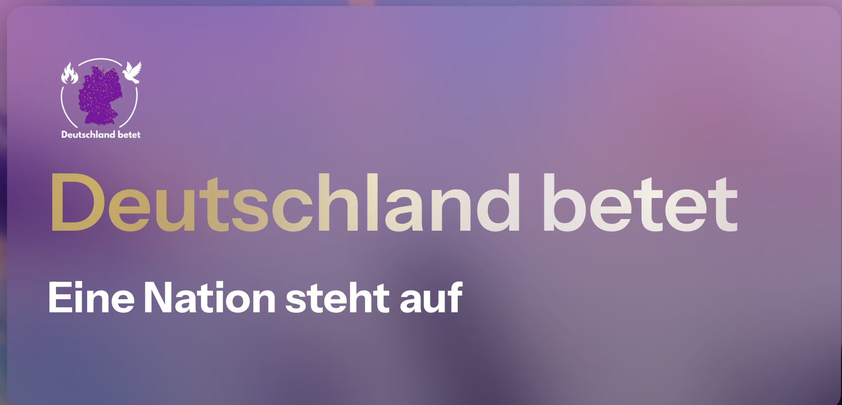 nationaler Gebetstag 23.5.2026